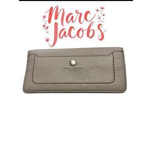 Marc Jacobs Open Face Leather Wallet Empire City EUC